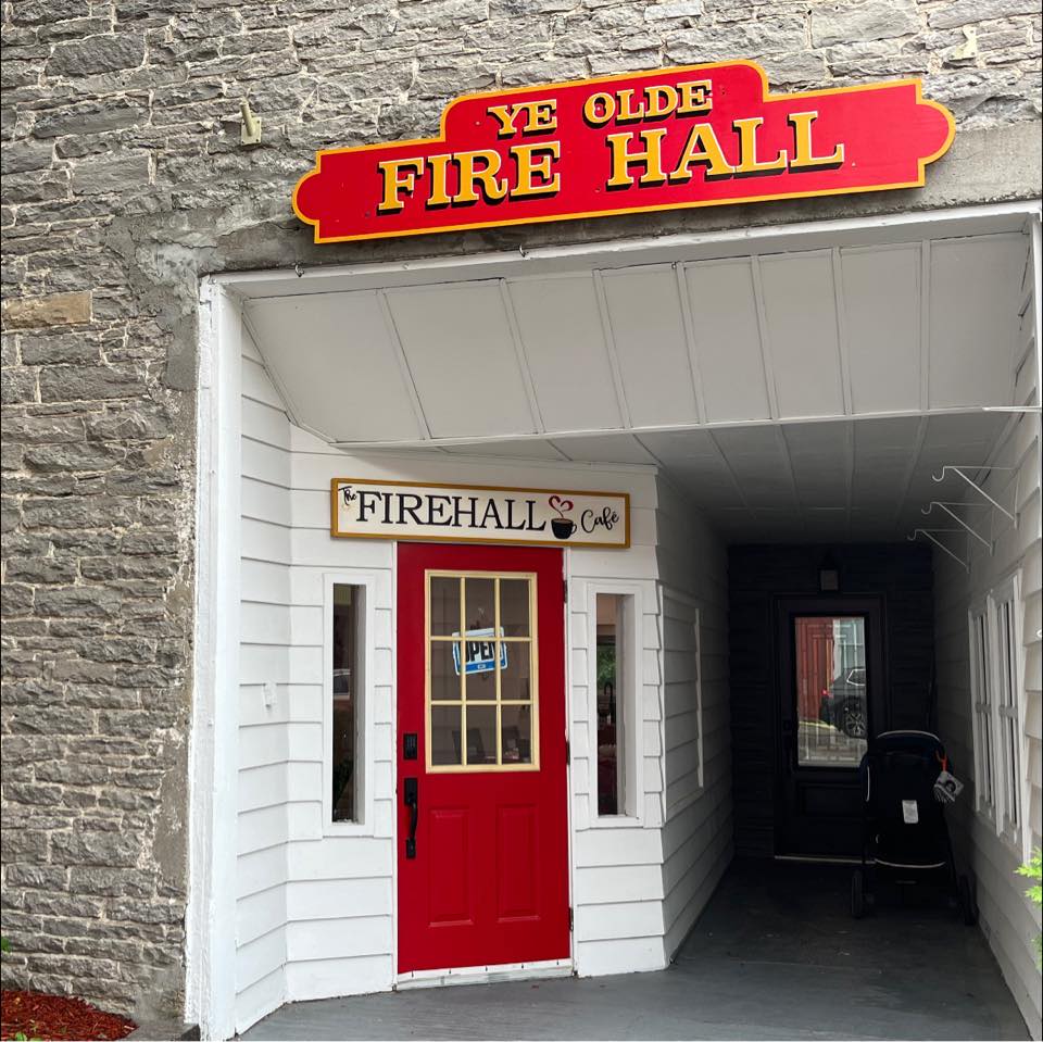 Front entrance to the The Firehall Cafe