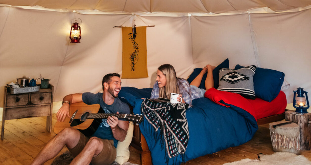 Couple Glamping