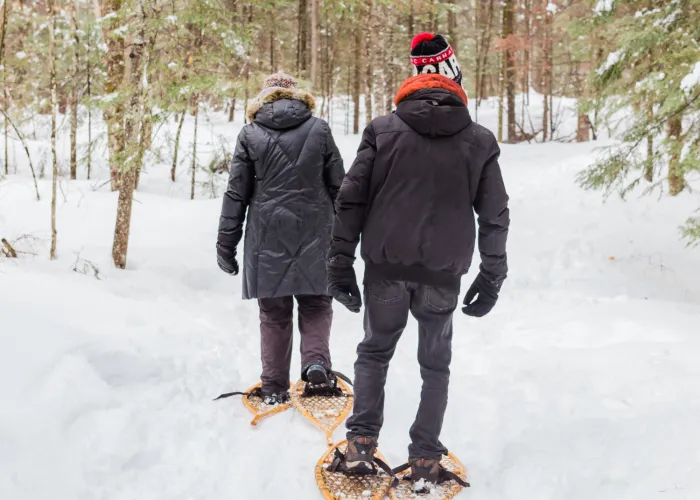 Snowshoeing