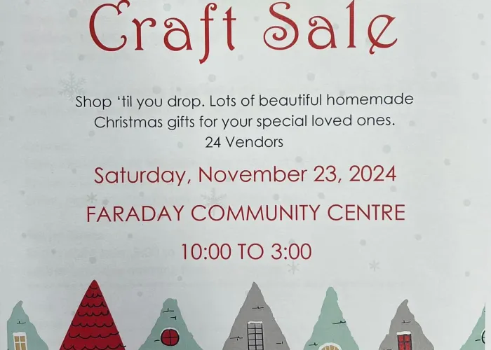 Christmas Craft Sale Poster