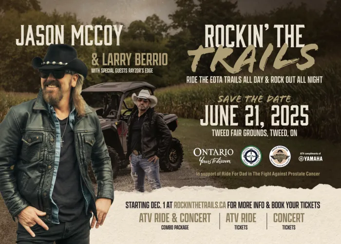 Image of Rockin' The Trails Event on June 21, 2025. An ATV & Concert Event