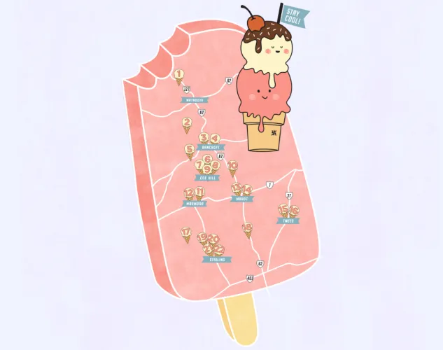 Ice Cream Map